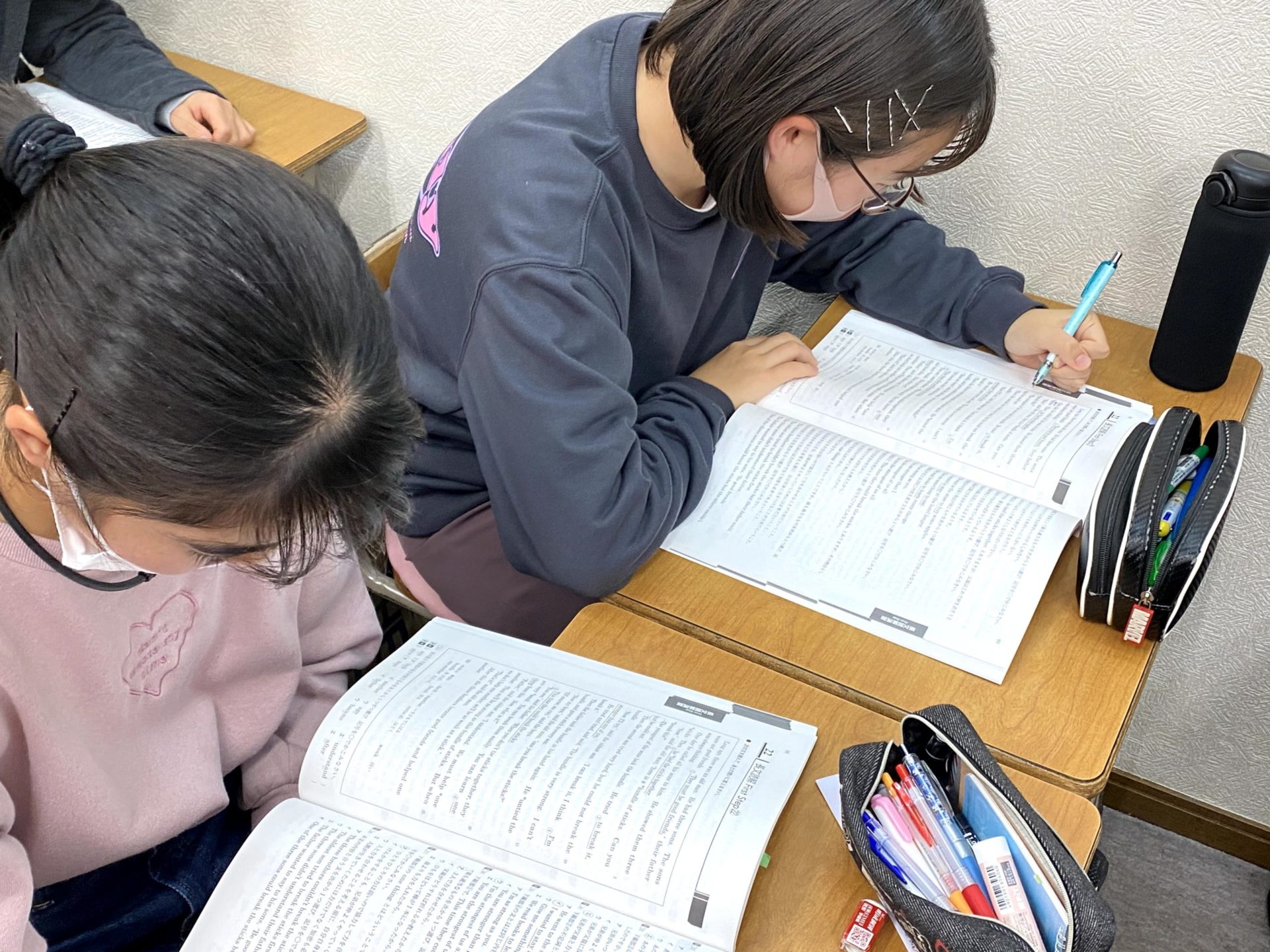 自習室の様子