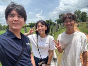 カンボジア留学プログラムの様子 1